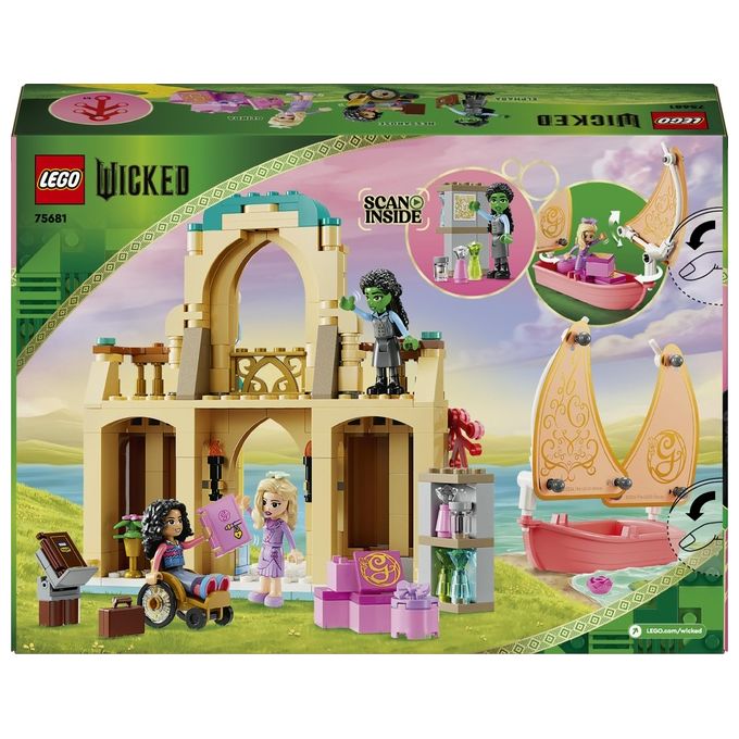 LEGO Wicked Glinda Elphaba e Nessarose all'Universita' di Shiz