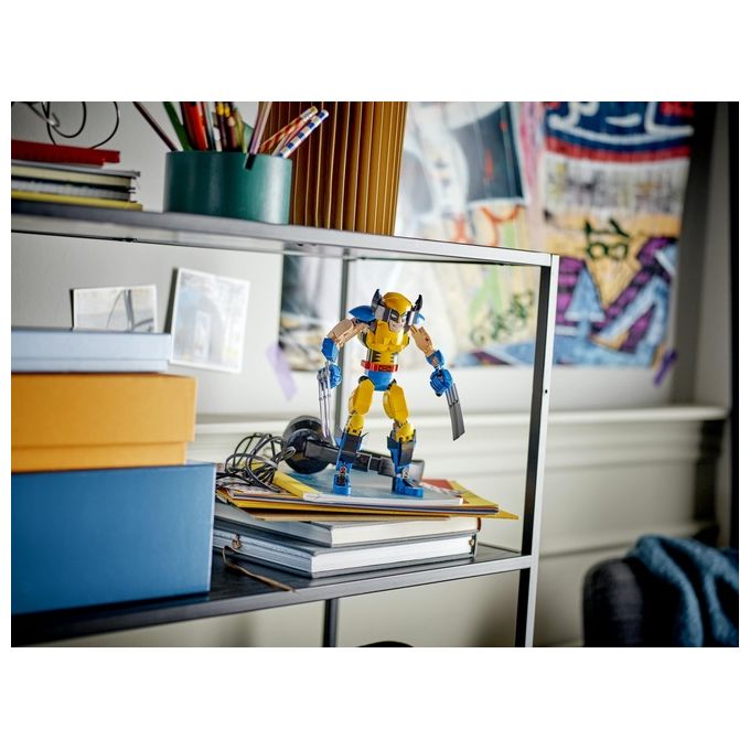 LEGO Marvel 76257 Personaggio di Wolverine, Action Figure Costruibile degli X-Men con 6 Elementi Artiglio, Collezione Supereroi