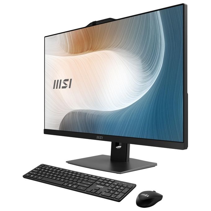 MSI PC All In One 27'' Black Processore Intel Core i 7 Ram 16GB 512GB SSD Win 11 pro