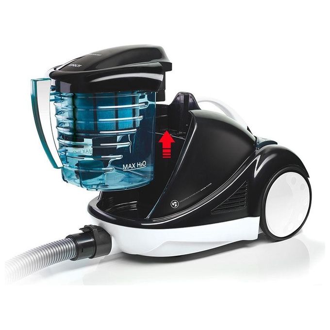Polti PBEU0108 Forzaspira Lecologico Aqua Allergy Aspirapolvere Senza Sacco Capacita' 1 Litro Potenza 750 W Filtro ad Acqua Nero-Bianco