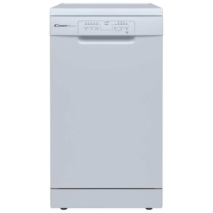 Candy Brava CDPH 2L1049W Lavastoviglie Slim libera installazione 10 coperti, classe E, 5 programmi ciclo rapido bianco 450x580x850