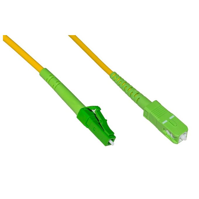 Link cavo fibra ottica apc lc a apc sc singlemode simplex  mt.5