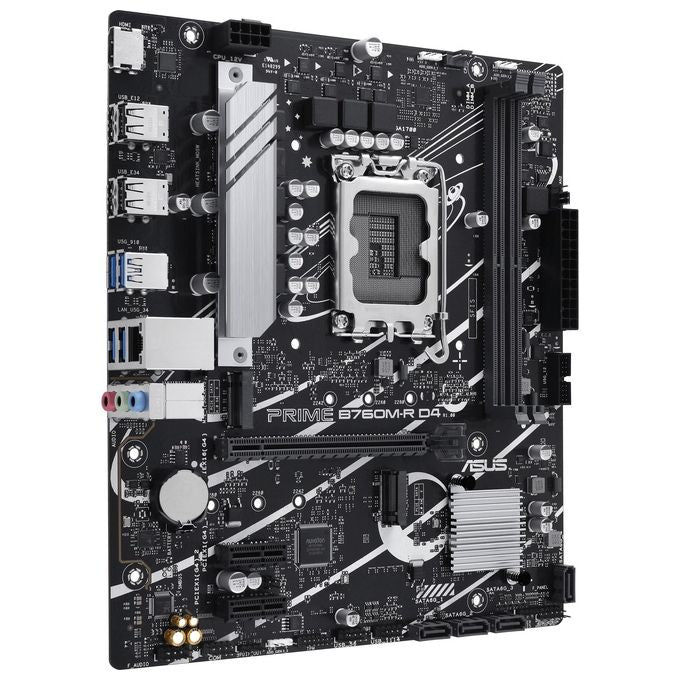 ASUS PRIME B760M-R D4 Intel B760 LGA 1700 micro ATX
