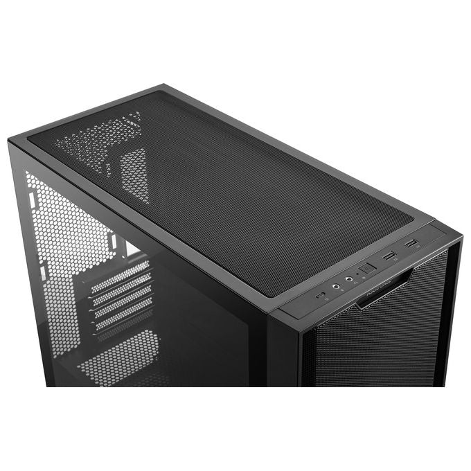 ASUS A21 Case micro-ATX, Radiatori fino a 360 mm, Schede Grafiche fino a 380 mm, Raffreddamento efficace, Cable Management, Chassis Nero