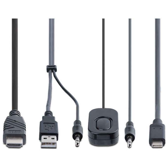 StarTech.com KVM Switch USB C e HDMI a 2 Porte 4K 60Hz