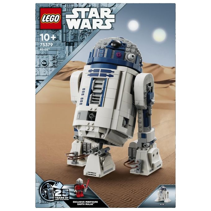 LEGO Star Wars 75379 R2-D2, Modellino da Costruire di Droide con Parti Mobili e Accessori, Giochi Bambini 10+ con Minifigure