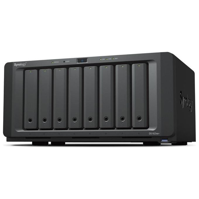 Synology DiskStation DS1823XS Server NAS e di Archiviazione Tower Collegamento Ethernet LAN Nero V1780B