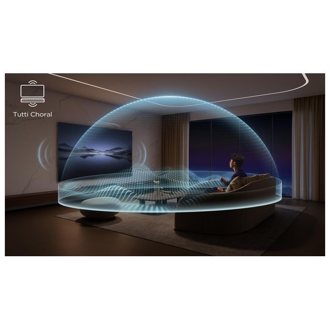 TCL Q Soundbar Q75H 5.1.2 Canali Dolby Atmos con Subwoofer Integrato 780W