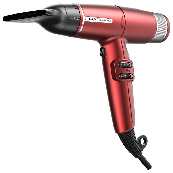 Ga.Ma PH6030 Asciugacapelli Professionale iQ Lite Perfetto 1600W Rosso