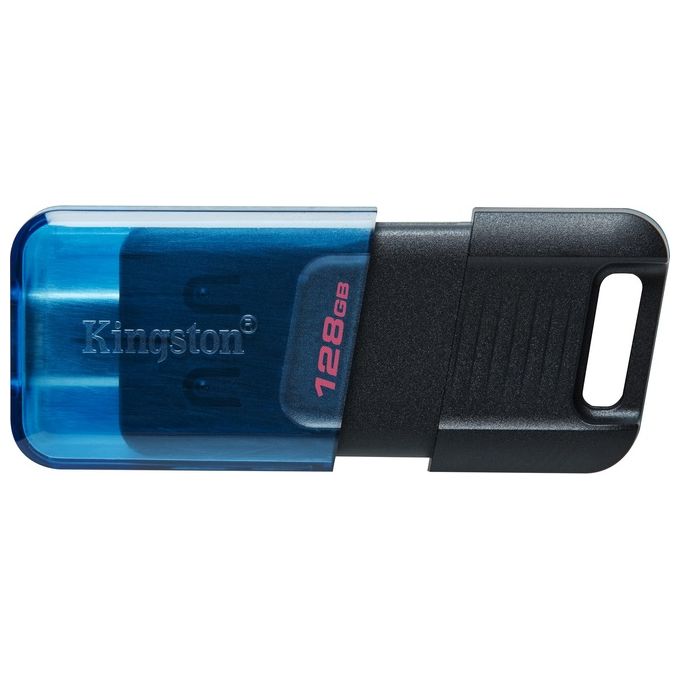 Kingston DataTraveler Flash Drive Usb Type-c 128Gb Read: 200mb-s Ner-Blu