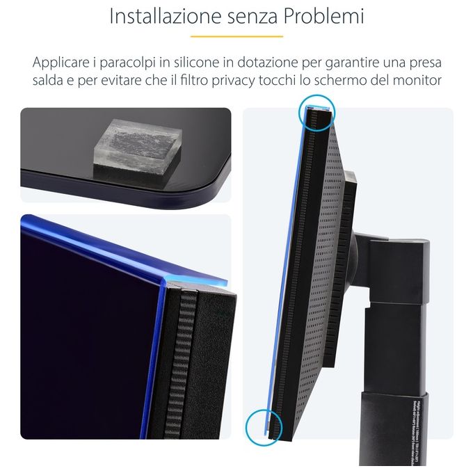 StarTech.com Filtro Privacy per Monitor da 23.8'' 16:9 Lucido