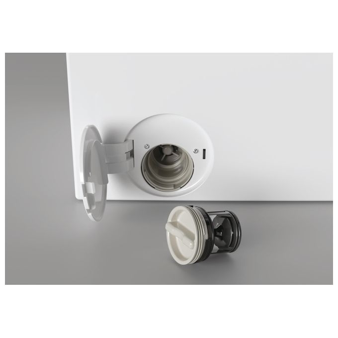 Candy RP496BWMR91S RapidÓ Pro Lavatrice Carica Frontale 9 Kg 1400 rpm Classe A Inverter Vapore Wi-Fi (85x60x54 cm) colore Bianco