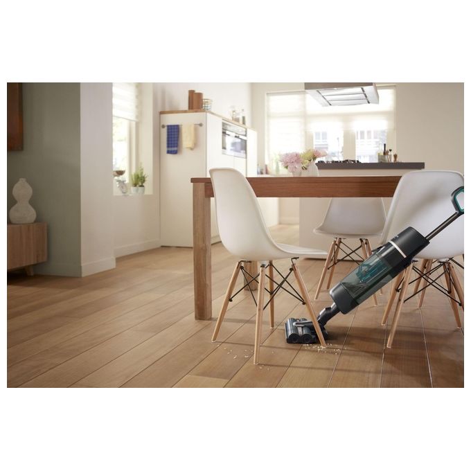 Philips AquaTrio 7000 Serie XW7110-01 Lavapavimenti Senza Filo Wet e Dry per Pulizia Efficace e Facile