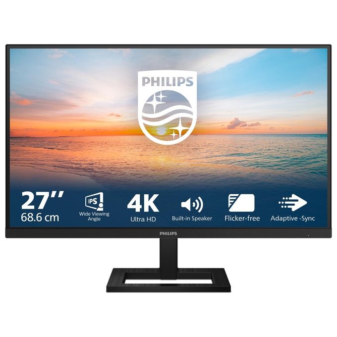Philips Serie 1000 27E1N1800AE Monitor PC 27'' 4K Ultra HD LED Nero