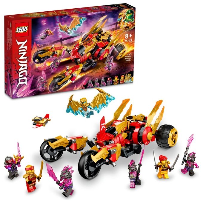 LEGO Ninjago Raider-drago d'oro di Kai