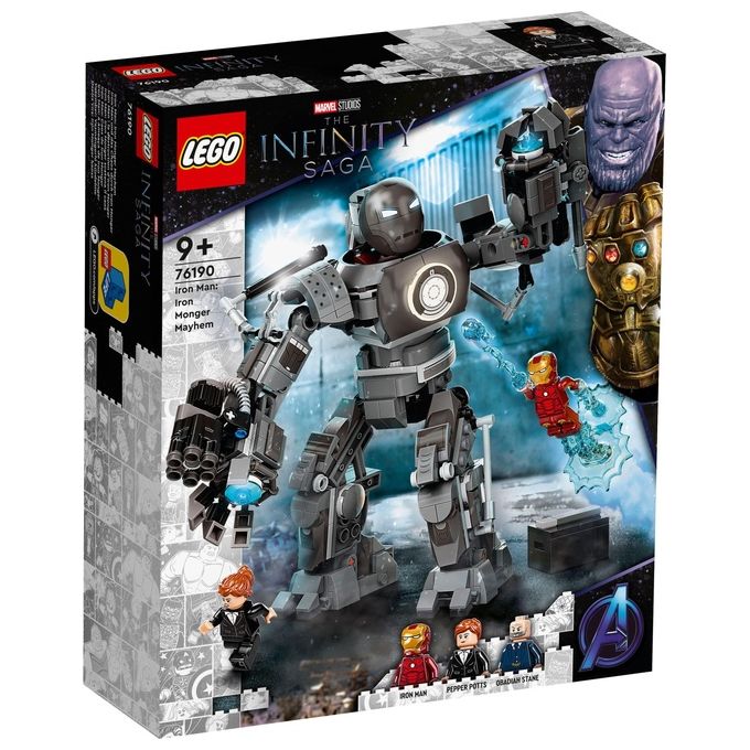 LEGO Marvel Super Heroes Iron Man Iron Monger Scatena il Caos