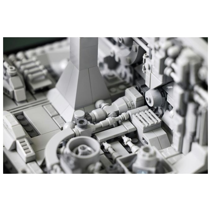 Lego star wars diorama volo trincea morte nera 75329 set costruzione 665 pezzi adulti