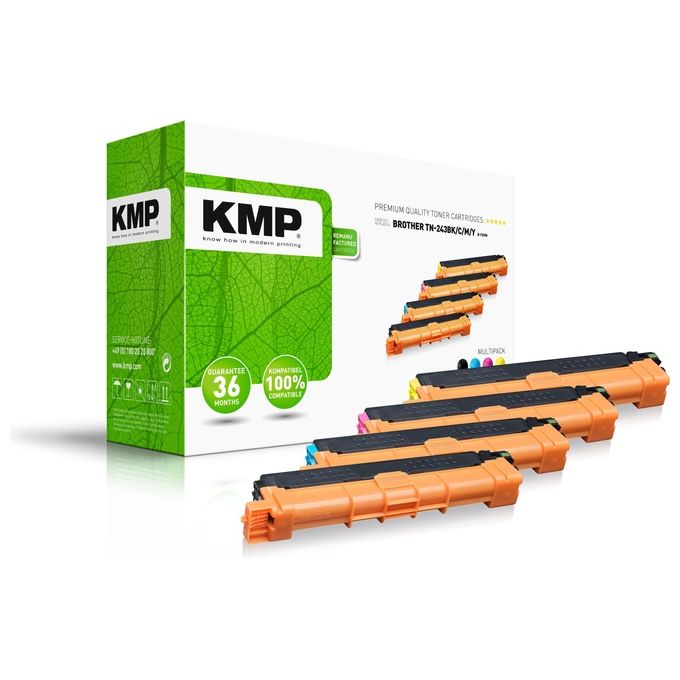 KMP B-T109M Cartuccia Multipack Compatibile con Brother TN-243