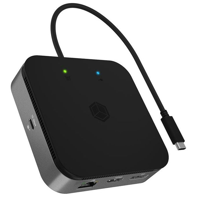 Icy Box IB-DK408-C41 USB 4 DockingStation DP HDMI