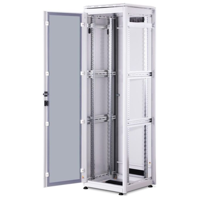 Digitus armadio 42 unita' linea professionale (a)2020 x (l)600 x (p)600 mm. colore grigio chiaro