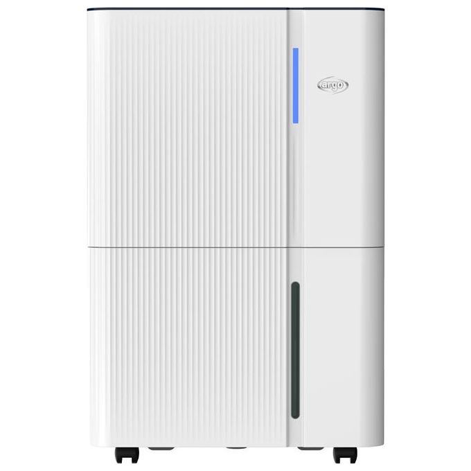 Argo Deumidificatore 492000100 Dry Pury Evo WF 30 Litri Bianco e Blu Alta Efficienza Regolazione Umidita' per Ambienti Confortevoli