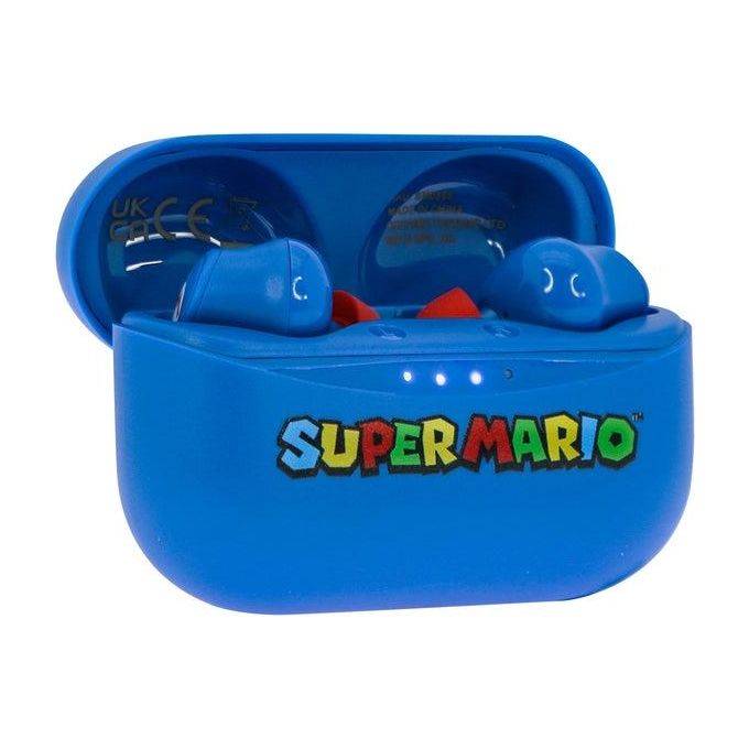 4Side Super Mario Blue Earpods Auricolari
