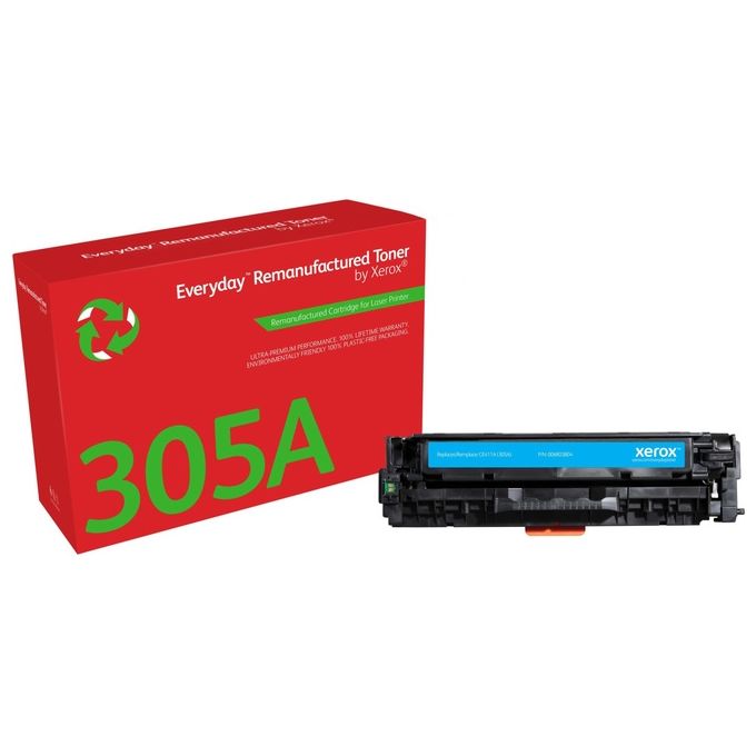 Xerox Toner Everyday Ciano per HP Ce411a A 2600 Pagine