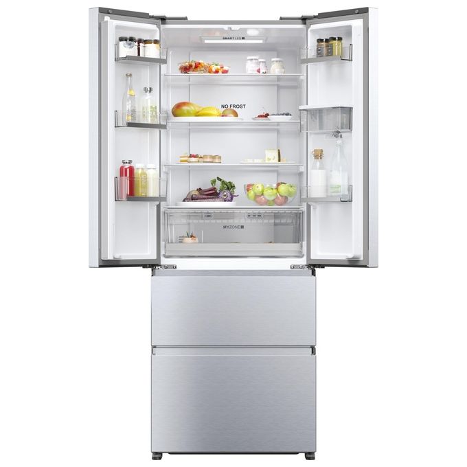 Haier FD 70 Serie 5 HFR5719EWMG Frigorifero Side-by-Side Libera Installazione 444 Litri Classe Energetica E Argento