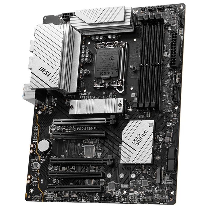 MSI PRO B760-P II Scheda Madre Intel B760 LGA 1700 ATX