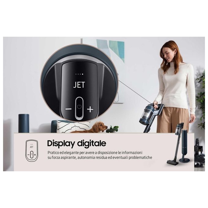 Samsung VS20B95973B-WA Scopa Elettrica Midnight Blue