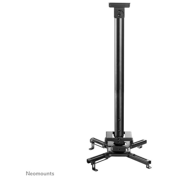 Neomounts CL25-540BL1 Supporto a soffitto per proiettore regolabile in altezza 60,5-90,5 cm capacita' 35 Kg rotazione 360° inclinazione ±20° colore Nero