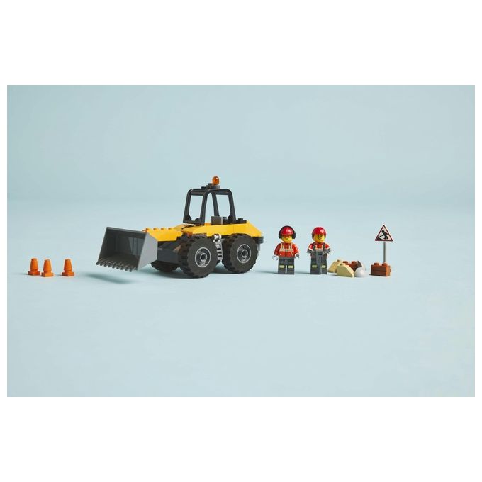 LEGO Veicolo Pala Gommata Gialla Set 60450 per Bambini Linea City Great Vehicles