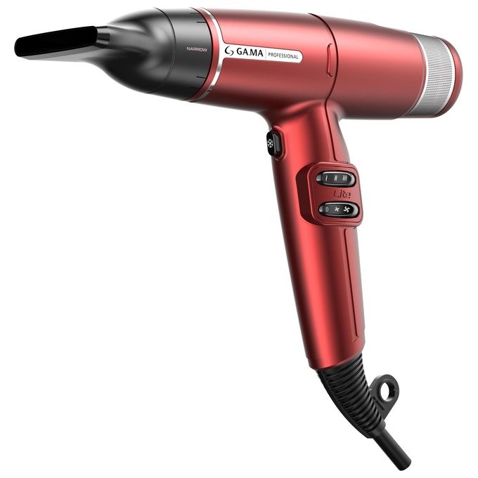 Ga.Ma PH6030 Asciugacapelli Professionale iQ Lite Perfetto 1600W Rosso