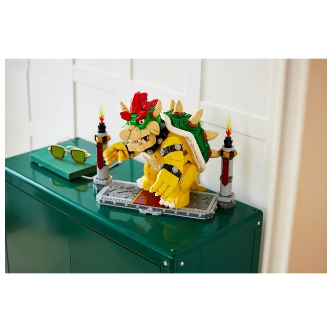 LEGO Super Mario 71411 Il Potente Bowser, Kit di Costruzioni per Adulti, Idee Regalo, Personaggio Snodabile 3D da Collezione