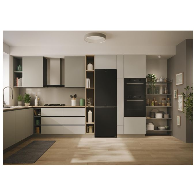 [ComeNuovo] Candy CNCQ2T618EB Frigorifero Combinato Capacita' 355 Litri Classe energetica E Raffreddamento No Frost colore Nero