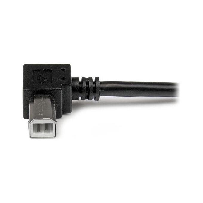StarTech Cavo USB 2.0 A a B con angolare destro da 1 m - M-M