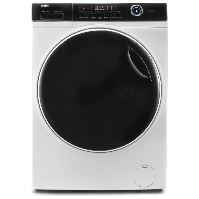 Haier HW150-BP14986EIT SuperDrum Serie 7 Lavatrice Carica Frontale 15 Kg 1400 rpm Classe A Motore Inverter Vapore (98x70x63 cm) colore Bianco
