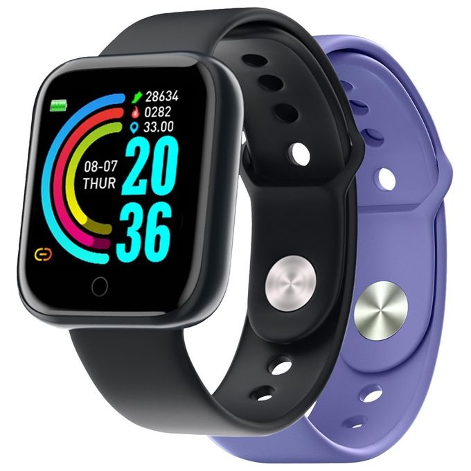 Celly Trainerbeat 1.44'' Sport Salute Notifiche Summer Collection Nero e Viola