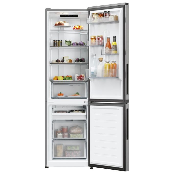 Candy Fresco 300 CNCQ2T518EX Frigorifero Libera installazione 2 porte No Frost Connettivita' Contenuti extra Classe E Inox