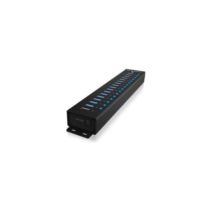 ICY BOX IB-HUB1717-U3 USB 3.2 Gen 1 Type-A 5000 Mbit-s Nero