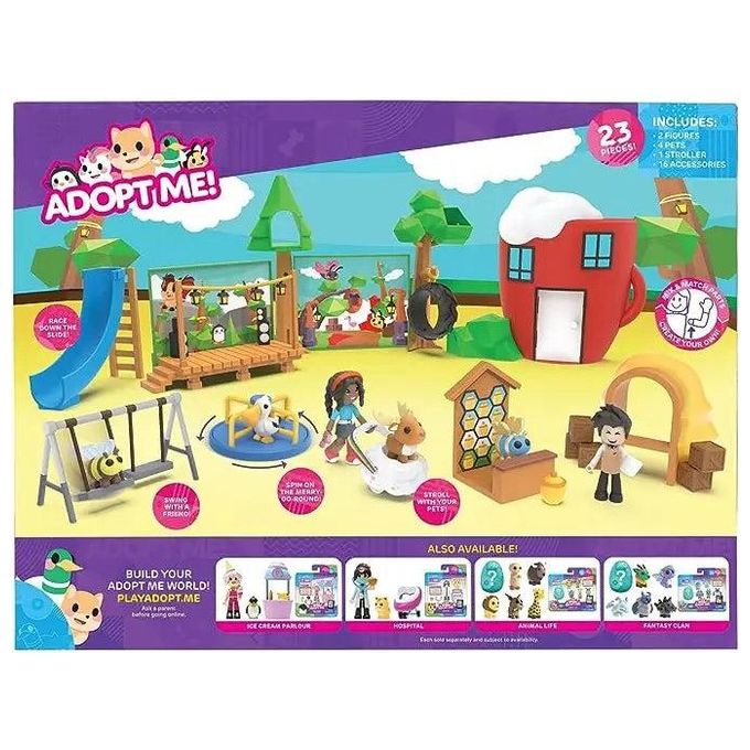 Rei Toys Adopt Me - Coffee Shop Playset con 2 Personaggi