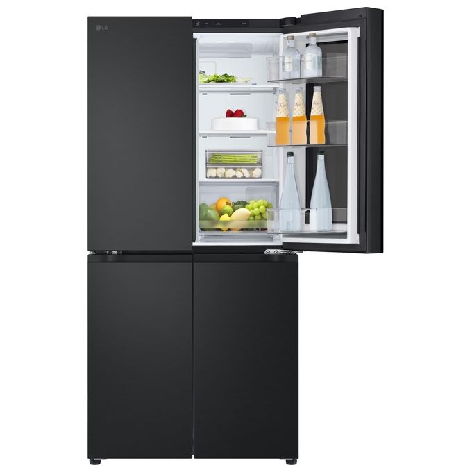 LG GMV860EPDE Frigorifero Multidoor InstaView Slim 530 Litri Classe E Wi-Fi Linear Cooling Total No Frost 835x1787x730 Matte Black