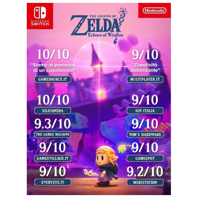 Nintendo The Legend Of Zelda: Echoes Of Wisdom