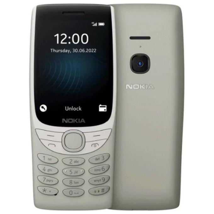 Nokia 8210 4G Sand Smartphone Compatto con Funzionalita' Avanzate e Design Classico per Comunicazione Efficiente