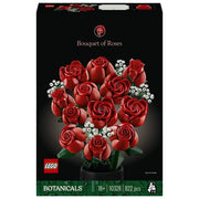 LEGO Icons 10328 Bouquet di Rose, Set Fiori Finti per Adulti, Decorazione Casa, Idea Regalo per Lei o Lui, Collezione Botanica