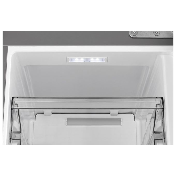 Hisense RQ5P470SMIE – Frigorifero Americano Side by Side 483 L, Classe E, Total No Frost,  Inox