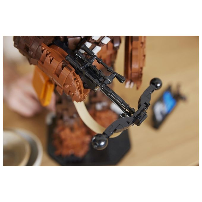 LEGO Star Wars 75371 Chewbacca, Kit Modellismo per Adulti da Collezione 40° Anniversario Il Ritorno dello Jedi, Idea Regalo