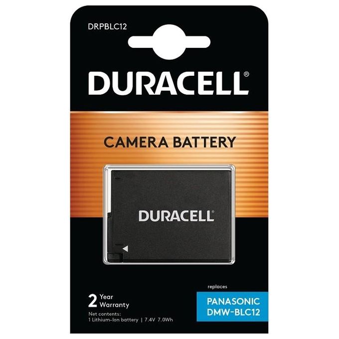 Duracell Batteria Li-Ion 950mAh per Panasonic DMW-BLC12