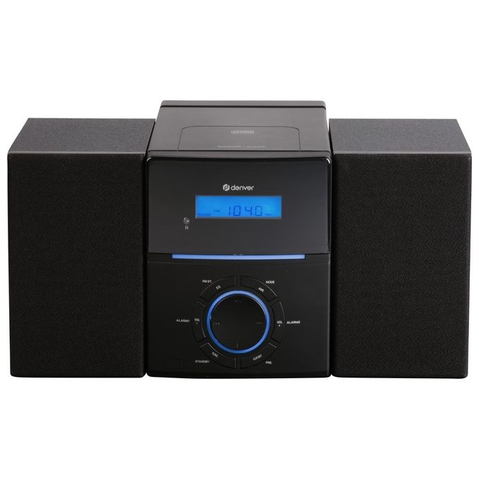 Denver MCA-240 Sistema Hi-Fi Nero
