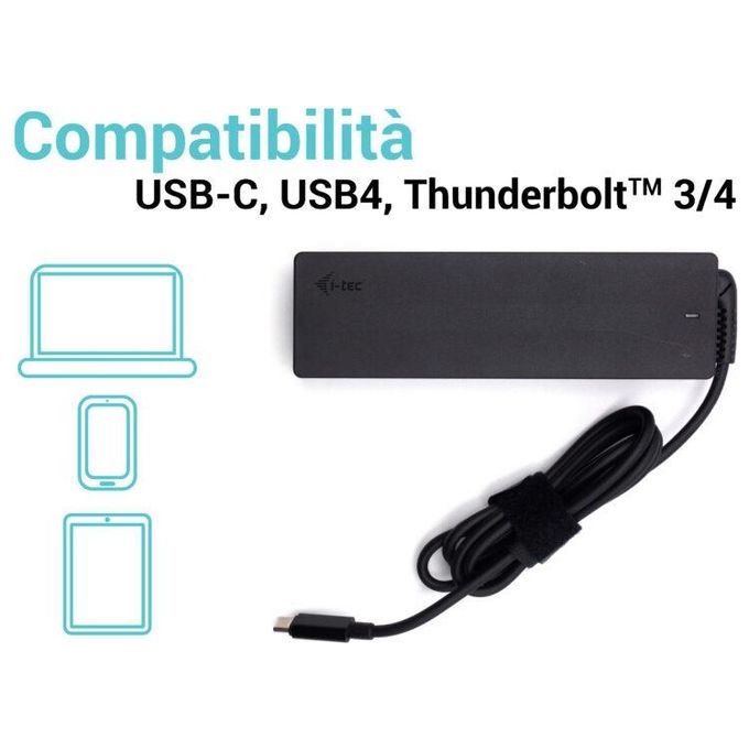 I-tec Universal Charger Usb-c pd 30 100w